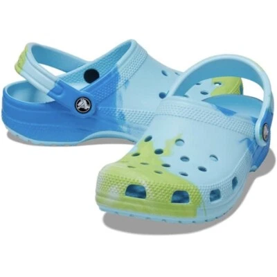 Zuecos Crocs Classic Ombre Ártico Multicolor Azul Verde 208275-4LE Para Hombre Talla 11 Foto 1 de 4