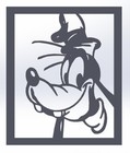 20DXF File CNC g-code Industrial router plasma Disney Goofy Mickey Mouse Nr3801