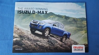 Isuzu D-Max Eiger Yukon Utah Blade Utility pick-up brochure catalogue 2018 MINT - Image 1 of 4