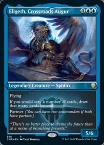 MTG - (Etched Foil) ELIGETH, CROSSROADS AUGUR - Commander Legends (R) - Picture 1 of 1