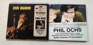 Phil Ochs 2 CD Lot. Live Again! Live In Montreal 1966 - Picture 1 of 2