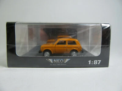 NEO 1:87 Modello Pronto Lada 2121 Niva Fuoristrada Arancione - Immagine 1 di 4
