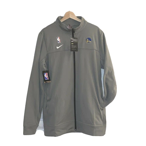🆕 NIKE Men's Golden State Warriors Team Issued Jacket AV1655-002 (Sz: L-Tall) Cover