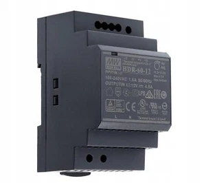 Mean Well HDR-60-12 54W 12V 4.5A Hat Rails Power Supply DIN-RAIL - Picture 1 of 2