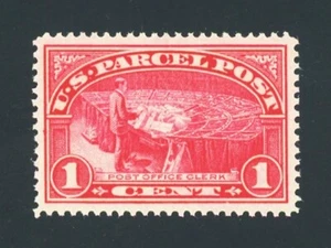 #Q1, 1c Parcel Post, XF/Superb-OG-NH, 2015 PSE. (graded 95, nh), 2025 SMQ $225 - Picture 1 of 1