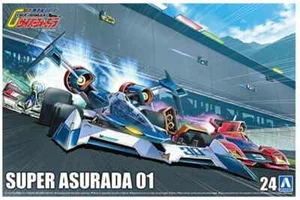 Aoshima 06196 Cyber Formula Super Asurada 01 Kit Montaggio 1/24 - Foto 1 di 7