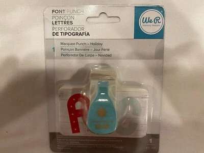 We R Memory Keepers American Crafts Holiday - Marquee Font Punch Star #662960