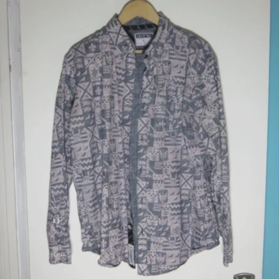 Staple Pigeon Brand Mens Size L Casual Button Front Long Sleeve Cotton Shirt - Image 1 of 4