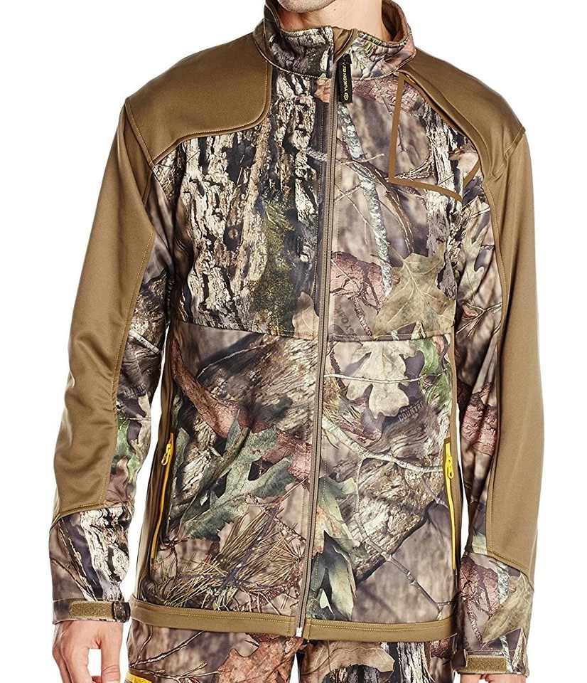 2XL Yukon Gear Men's Camouflage Technical Fleece Midlayer Jacket - Image 1 of 2