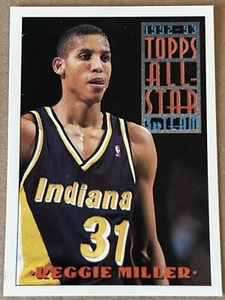 REGGIE MILLER HOF 1993-94 TOPPS '92-93 ALL STAR Card#133 NM-MT Condition - Picture 1 of 2