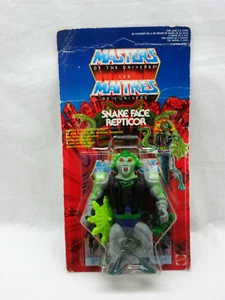 MOTU, VINTAGE, CARA DE SERPIENTE, Maestros del Universo, sin usar, sellado, He-Man - Imagen 1 de 10