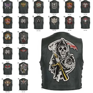 Flicken zum Aufnäher Aufbügler Patch Biker Motorrad Custom Kutte Rücken Weste - Bild 1 von 37