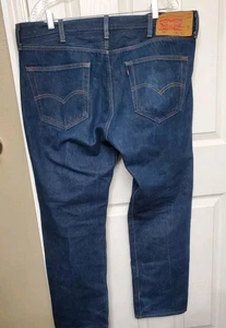 Levi's 501 Vintage Button Fly Herren Jeans helle Waschung Denim 38 x 32 - Bild 1 von 8