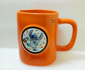 Disney / Rae Dunn ~ Halloween STITCH ~ Double Sided Coffee Mug ~New / No Tags - Picture 1 of 5