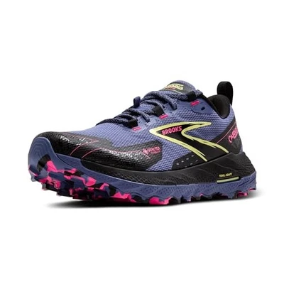 Brooks Women’s Cascadia 18 GTX Waterproof Mountain Trail Running Shoe - Grey - Image 1 of 4