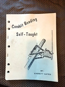 Conduit Bending Self-Taught E. Gates 1955 Manual Diagrams Electrician Guide IBEW - Picture 1 of 6