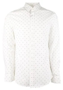 Michael Kors Men's Stretch Slim Fit Long Sleeve Shirt - Picture 1 of 5