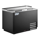 50" Black Glass Froster / Plate Chiller - 115V
