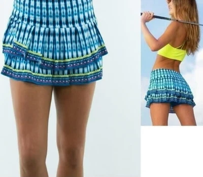 Nuevo Lucky In Love Plisado Tenis Skort Falda Pantalones Cortos XS Con Tanque Pingüino Blanco Foto 1 de 4