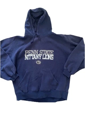 Suéter Penn State Grande J.America Azul Pullover Sudadera con Capucha Nittany Lions Foto 1 de 4