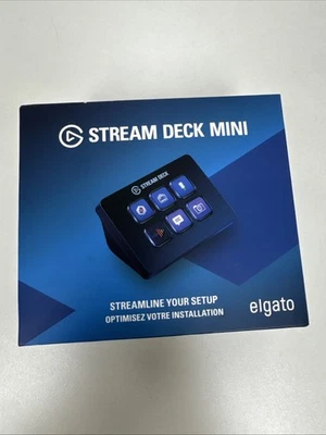 Elgato Stream Deck Mini 6-Button Live Content Creation Controller - Image 1 of 3