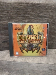 ODDWORLD ABE'S EXODUS - Set di 2 dischi - GIOCO CD ROM Windows 95 1998 - Foto 1 di 5