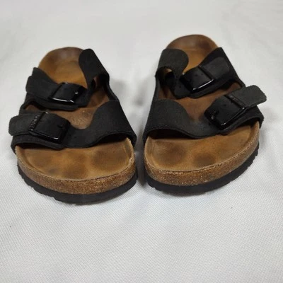 Sandalia Birkenstock Para Hombre Talla 11 Arizona Marrón Deslizable 44 Correa Hebilla  Foto 1 de 4