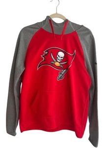 Nike NFL Team Apparel Tampa Bay Buccaneers Hoodie Therma Fit Herren L rot grau - Bild 1 von 9