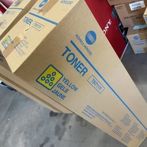 TN711Y Brand New OEM Genuine Konica Minolta Yellow Toner for Bizhub C654/C754 - Picture 1 of 3