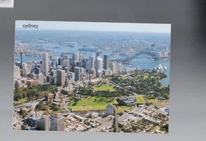 VINTAGE POSTCARD ,UNUSED ,SYDNEY , AERIAL VIEW , COLOUR - Picture 1 of 1