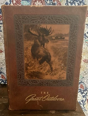 THE GREAT OUTDOORS  Brown & Bigelow 1947  1st Edition Frank R. Hayde Hunting - Image 1 of 4