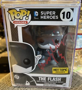 Funko POP! DC The Flash 10 Signed By John Wesley Shipp w/proof pic - Picture 1 of 7