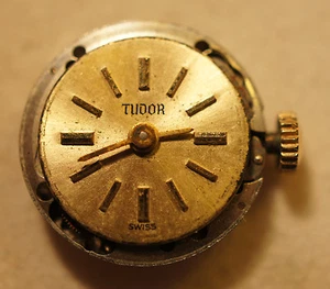 Genuine Rolex Tudor Ladies 2411 Movment ETA 2412 Dial Hands Crown - Picture 1 of 10
