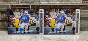 AIDAN HUTCHINSON ~ 2022 Chronicles Luminance ROOKIE #219 Base & Teal Foil PWE - Picture 1 of 2