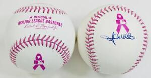 SHELBY MILLER SIGNED PINK MOTHERS DAY BASEBALL CARDINALS DODGERS AUTOGRAPH J59