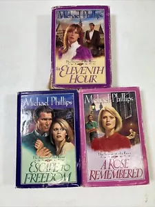Set Of 3 - The Secret Of The Rose Series # 1-3 - Michael Phillips (HC, 1993, DJ) - Picture 1 of 15