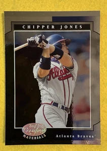 2001 Leaf Certified Materials Chipper Jones Atlanta Braves #4 - Picture 1 of 1