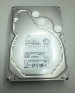 Unidad de disco duro (HDD) SAS (HDD) de 4 TB y 3,5 pulgadas de Dell p/n HDEPF02DAA51 - Imagen 1 de 6
