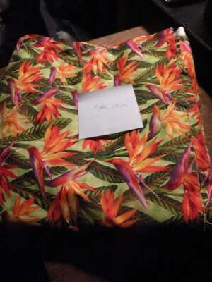 "Shangri-la" fabric by Ro Gregg for Northcott, 2 yds  13" 100% cotton FLOWERS - Image 1 of 2