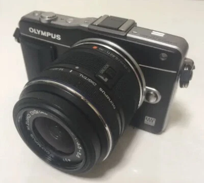 Olympus PEN mini E-PM2 compact digital camera w. 14-42mm lens *black - Image 1 of 4