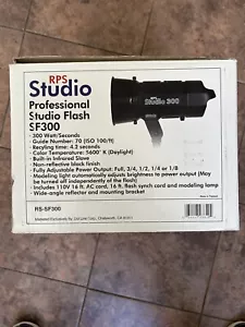 RPS Studio Professional Studio Flash SF300 in Box - Picture 1 of 2