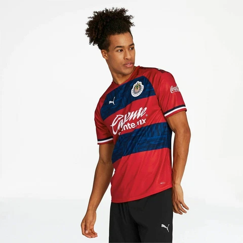 [704413-01] Mens Puma Chivas Away Shirt Replica 19-20 Cover