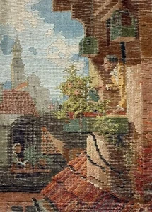 CARL SPITZWEG "THE ATTIC ROOM" Dachstübchen Needlepoint Tramme Kit 11.25" x 15" - Picture 1 of 4