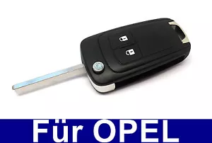 2T llave plegable carcasa para Opel Astra J Insignia Corsa E Meriva B - Imagen 1 de 4
