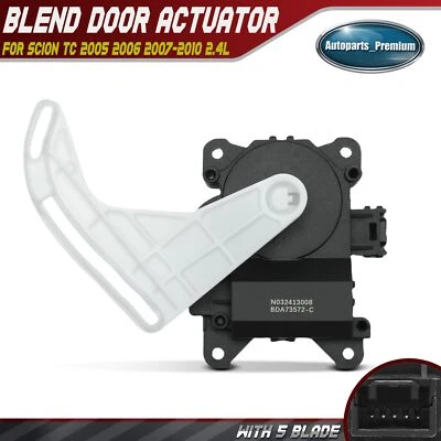 HVAC Blend Door Actuator for Scion tC 2005 2006 2007 2008 2009 2010 2.4L 5-Pin - Image 1 of 4