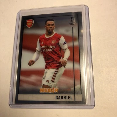 2020-21 Topps Merlin Chrome Gabriel #7 - Image 1 of 2