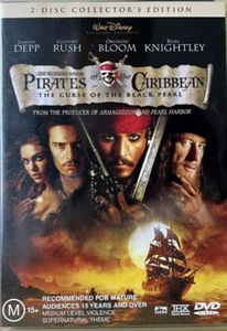 Pirates of the Caribbean The Curse of the Black Pearl 2 Disc Collector's Edit - Picture 1 of 3