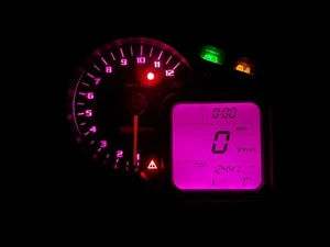 led clock upgrade kit lightenUPgrade PINK APRILIA RSV MILLE 04-09 gen 2 - Picture 1 of 6