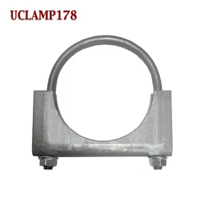 Abrazadera silenciador de escape de 1 7/8"" estilo silla de montar en U para tubería de 1.875 - Imagen 1 de 2