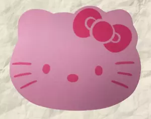 NWT Hello Kitty Pink Bow Non-Slip Rubber Office Mouse Pad - Picture 1 of 6